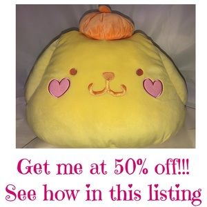Sanrio Pompompurin Squishy Cushion